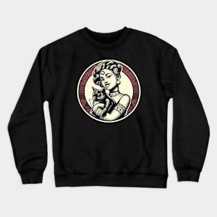 Cat Crewneck Sweatshirt